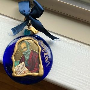 Apostle John Patmos Ornament